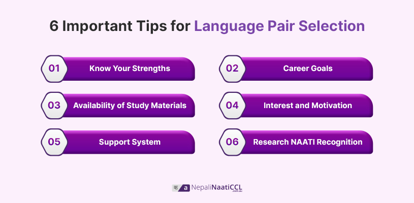 6 Important Tips for Language Pair Selection